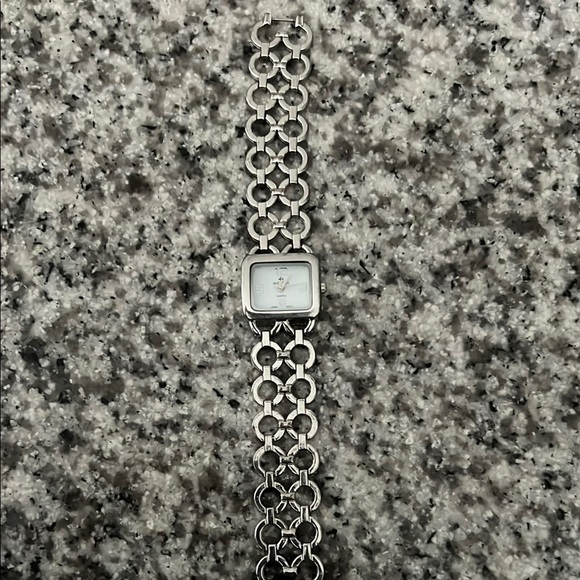 Bell & Ross “Tank”Silver Chain Link Watch main image 7